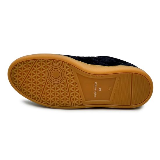 Кроссовки Giampieronicola синие замшевые - фото 4, H44580 GPN BLU