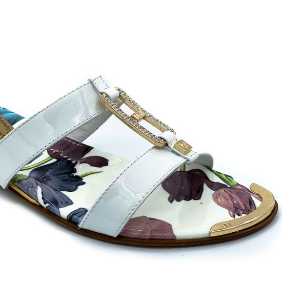 Сабо Loretta Pettinari белые - фото 6, 