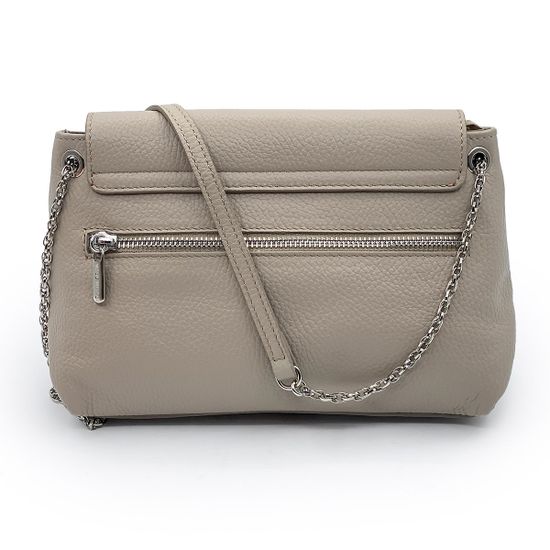 Сумочка Marina Creazioni бежевая кожаная - фото 3, B6227 MC MARMO