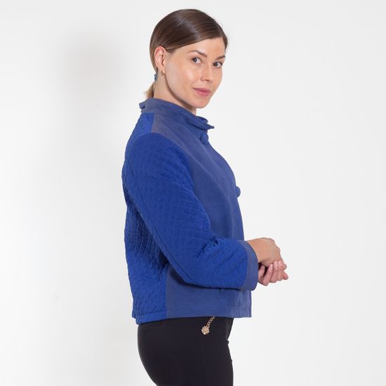 Куртка VOLPI замша синяя - фото 5, 1868 VO