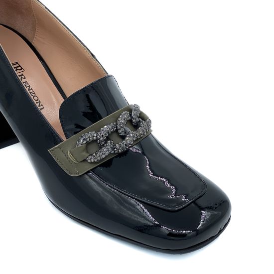 Туфли Ilasio Renzoni черные из лакированной кожи - фото 6, 6044 IR