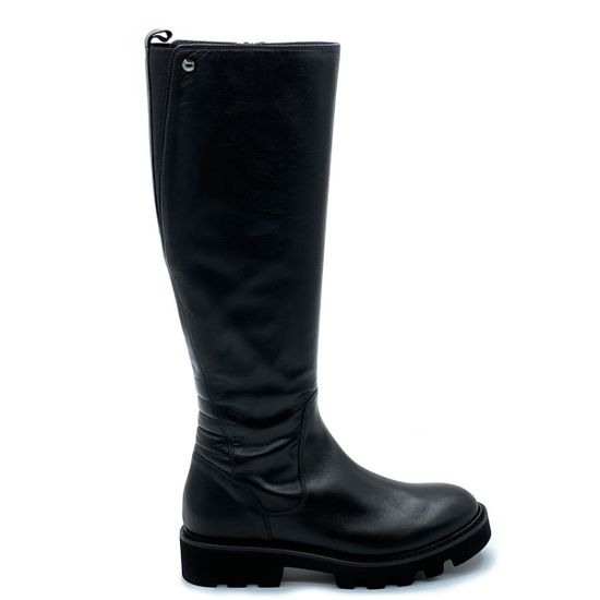 Сапоги Mot CLe черные кожаные демисезонные - фото 1, MOT1608 MOT