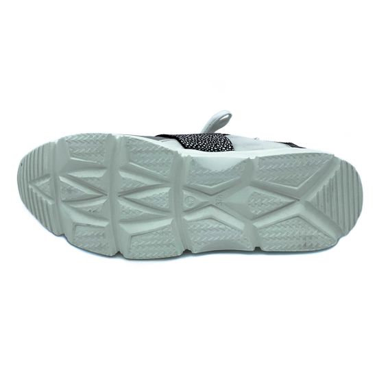 Кроссовки Donna Soft черно-серебряные кожаные - фото 4, MOT1756 DS