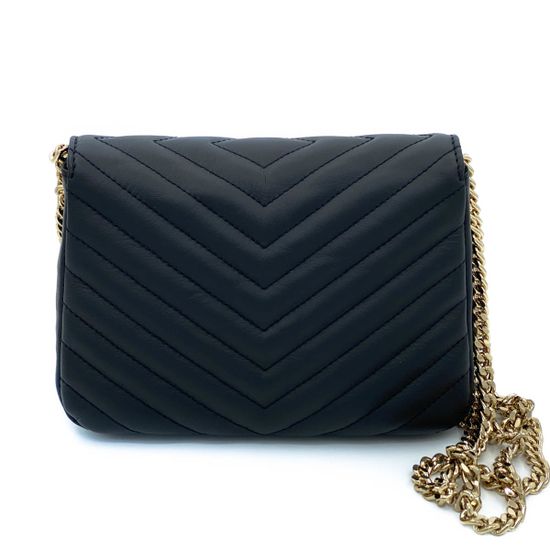 Клатч Ripani черный кожаный - фото 3, 