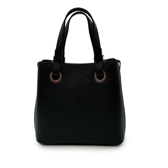 Сумка Renato Angi черная кожаная - фото 3, 