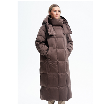 Пуховик Tuffoni темно-шоколадный, 7725064D TUF CHOCCO