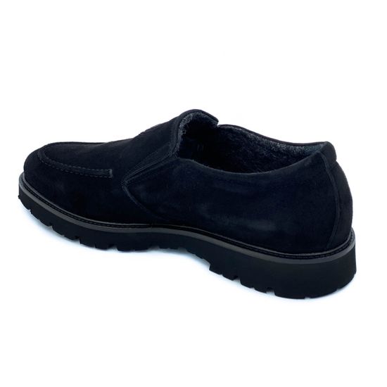 Ботинки Giampieronicola черные замшевые утеплитель - шерсть - фото 3, 