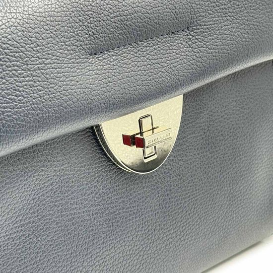 Сумка Renato Angi синяя кожаная - фото 4, 3452801 RA BLU