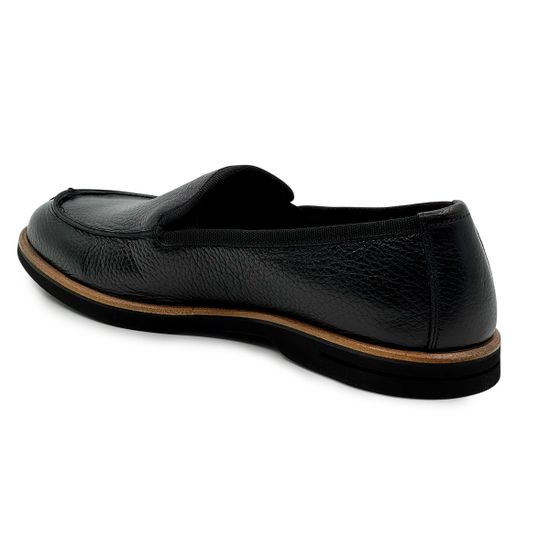 Слипоны Giampieronicola черные кожаные - фото 3, B40282A GPN NERO