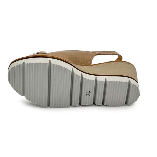 Босоножки Donna Soft бежевые наплак - фото 4, DS2306 DS BEIGE