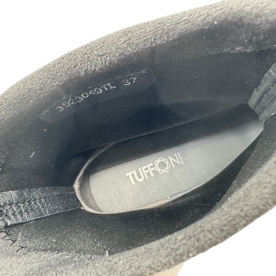 Ботильоны Tuffoni черные замша/стрейч демисезонные - фото 6, 3523049 TUF DEMI