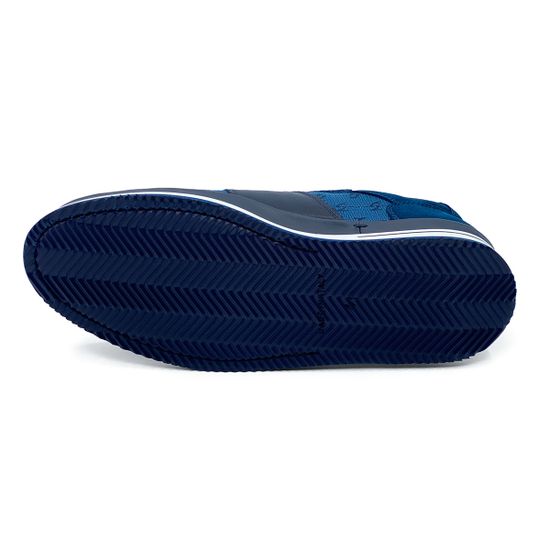 Кроссовки Giampieronicola синие замшевые с текстильными вставками - фото 4, 