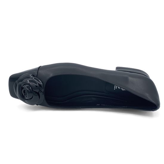 Балетки TUFFONI черные кожаные - фото 5, 3524023LL TUF NERO