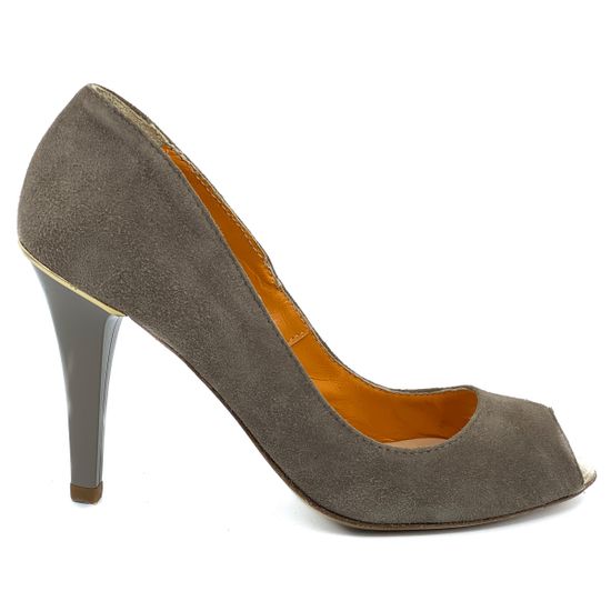 Туфли Ilian Fossa бежевые замшевые - фото 1, 