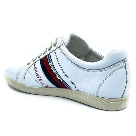 Кеды Baldinini белые кожаные - фото 3, 