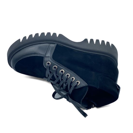 Ботинки CV COVER черные замша/кожа на шерсти - фото 5, 26101-3 COV