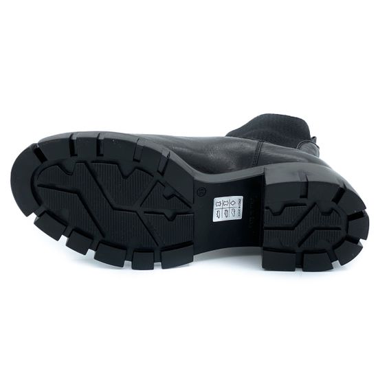 Ботинки Fru.it черные кожаные демисезонные - фото 4, 