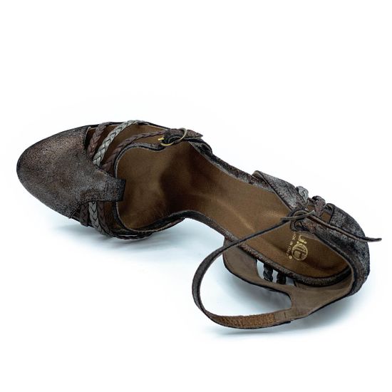 Босоножки Fru.it бронзовые кожаные - фото 4, 8009 FR