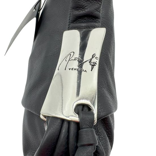 Сумка Renato Angi черная кожаная - фото 4, 3401281 RA NERO