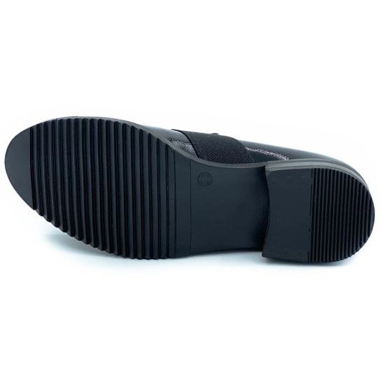 Лоферы Mot Cle черные наплак - фото 4, 