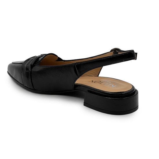 Туфли женские летние KELTON черные наплак - фото 3, AL4414 KEL