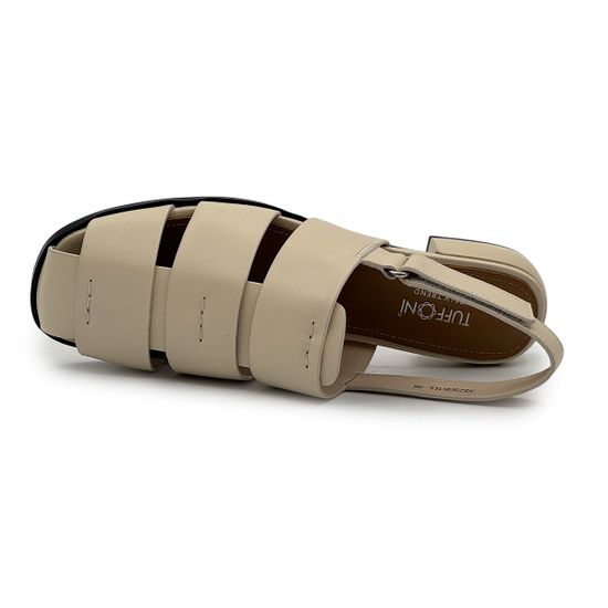 Сандалии Tuffoni белые кожаные - фото 5, 3525061LL TUF BIANCO