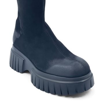 Сапоги Fru.It черные замшевые демисезонные - фото 2, 8450 FR NERO