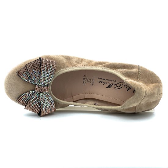 Балетки Gianni Renzi бежевые - фото 5, RV1040C GR