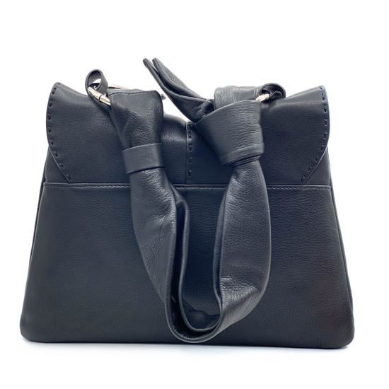 Сумка Renato Angi черная кожаная - фото 3, 