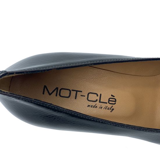 Туфли MOTCLE наплак темно-серого цвета с пряжкой - фото 7, MOT2416 MOT PEPPER