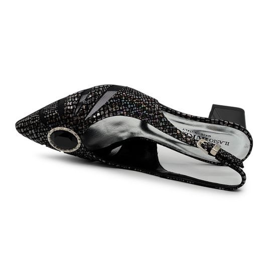 Туфли женские Ilasio Renzoni замшевые черные - фото 5, 8006 IR