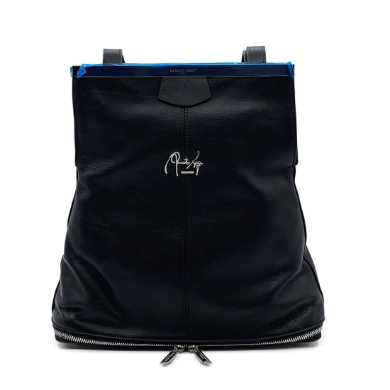 Сумка Renato Angi черная кожаная - фото 1, 3009481 RA NERO