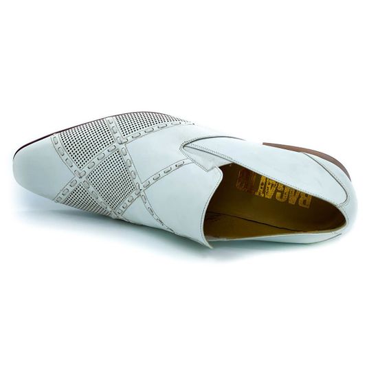 Туфли Bagatto белые кожаные - фото 5, 