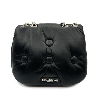 Сумка Renato Angi черная кожаная - фото 1, 3203611 RA NERO