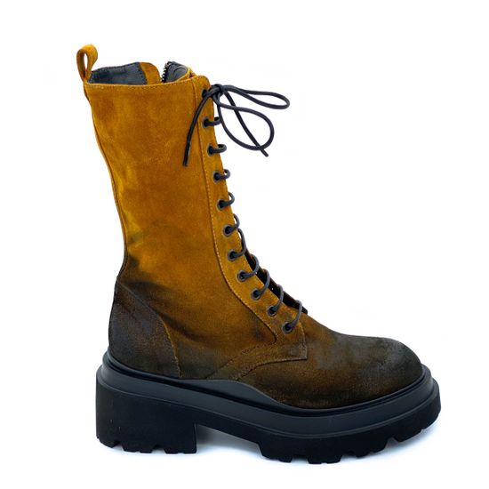 Ботинки Fru.it коричневые замшевые Байка - фото 1, 7682L FR