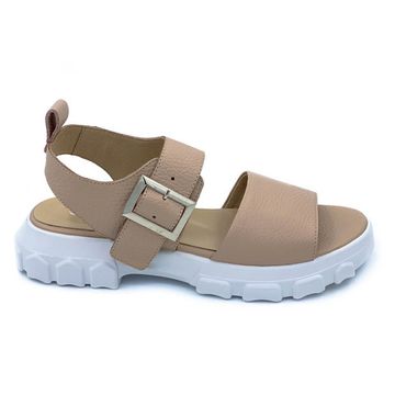 Босоножки Cover пудровые кожаные - фото 1, 9053-1 COV PINK