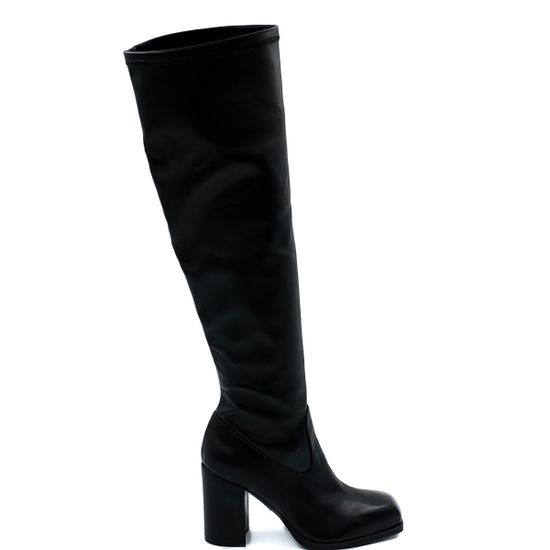 Сапоги Fru.it черные кожа МЕХ - фото 1, 5070M FR