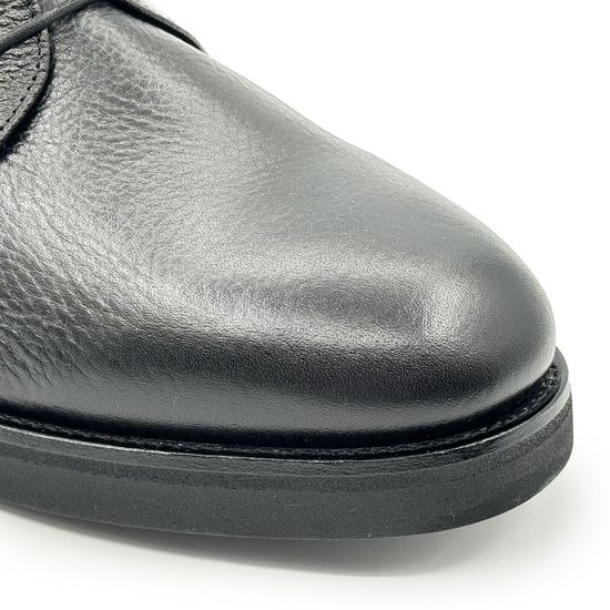 Ботинки Mario Bruni черные кожаные на меху - фото 6, 14860 MB NERO