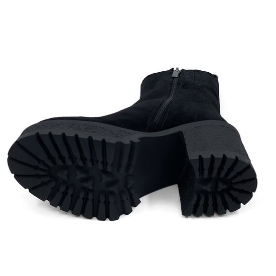 Ботинки CVCover черные замшевые на меху - фото 4, 106609-2 COV