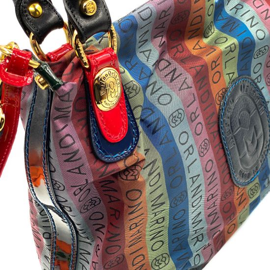Сумка Marino Orlandi текстиль мультиколор - фото 4, 4351 MO MULT