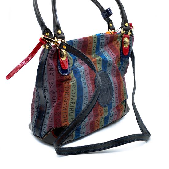 Сумка Marino Orlandi текстиль мультиколор - фото 2, 4351 MO MULT