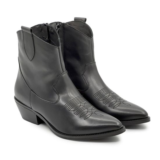 Ботинки-казаки NILA&amp;NILA черные кожаные демисезонные - фото 9, DJ-PT09 NIL NERO