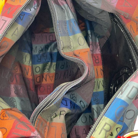 Сумка Marino Orlandi текстиль мультиколор - фото 5, 4351 MO MULT