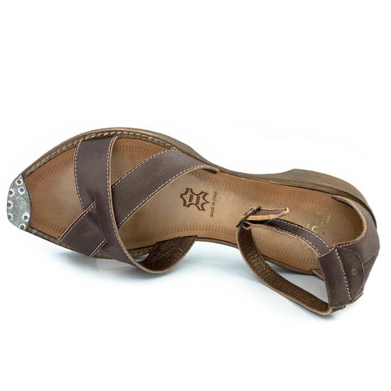 Босоножки Fru.it коричневые кожаные - фото 5, 8002 FR