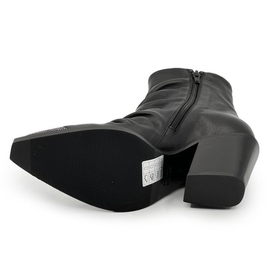 Ботинки казаки FRU.IT черные кожаные демисезонные - фото 4, 8852 FR