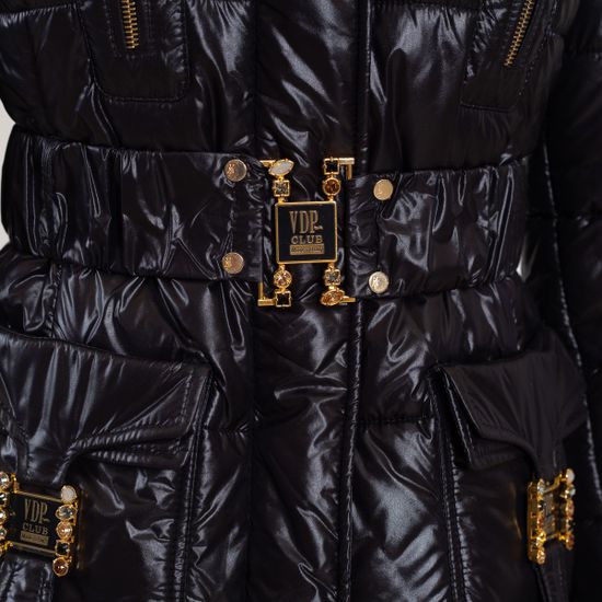 Пуховик VDP черного цвета - фото 3, 