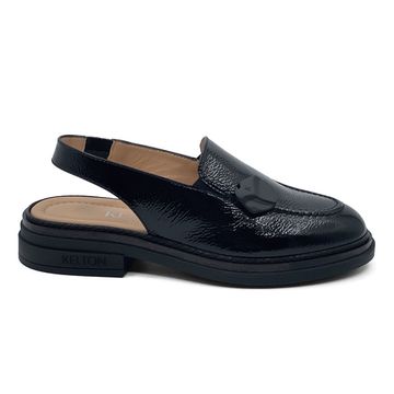 Туфли летние KELTON наплак черный - фото 1, AJ4220 KEL