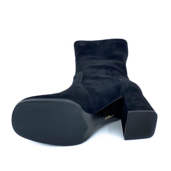 Ботильоны TUFFONI черные замшевые Байка - фото 4, 
