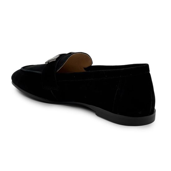 Лоферы женские CVCOVER черные замшевые - фото 3, 9809-01 COV NERO