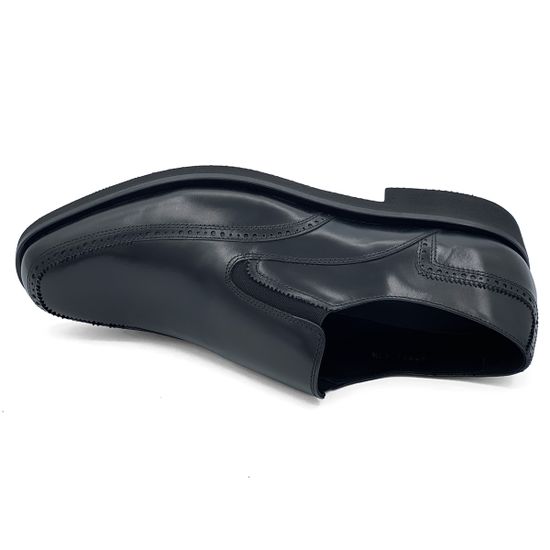 Туфли Bruno Antolini черные кожаные демисезонные - фото 5, 97871 BA NERO